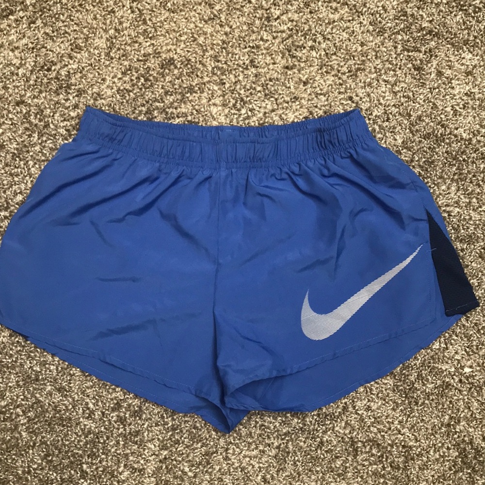 blue nike shorts nwot